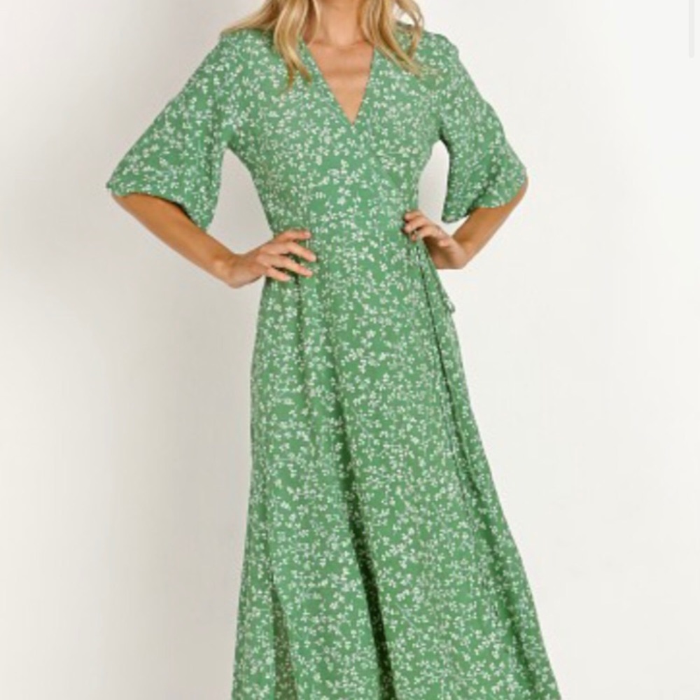 Faithfull the Brand Riviera wrap dress
